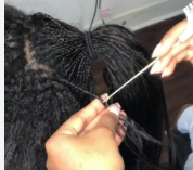 Take Out Soft Locs styled at Benstar Salon