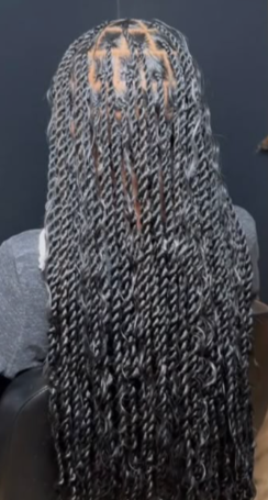 Small Medium Island Twist at Benstar Salon