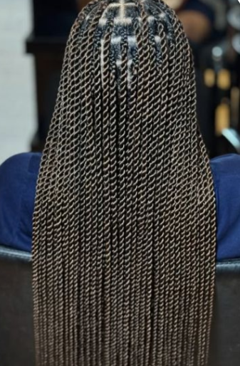 Small Medium Senegalese Twist at Benstar Salon