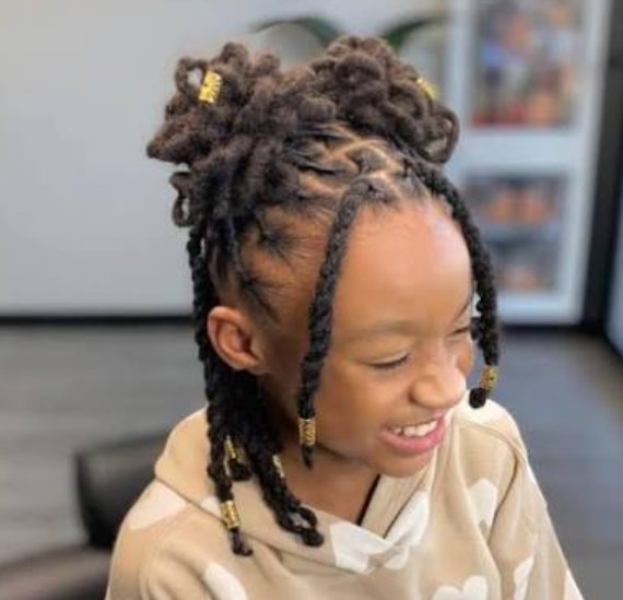 Kids Locs Retwist at Benstar Salon
